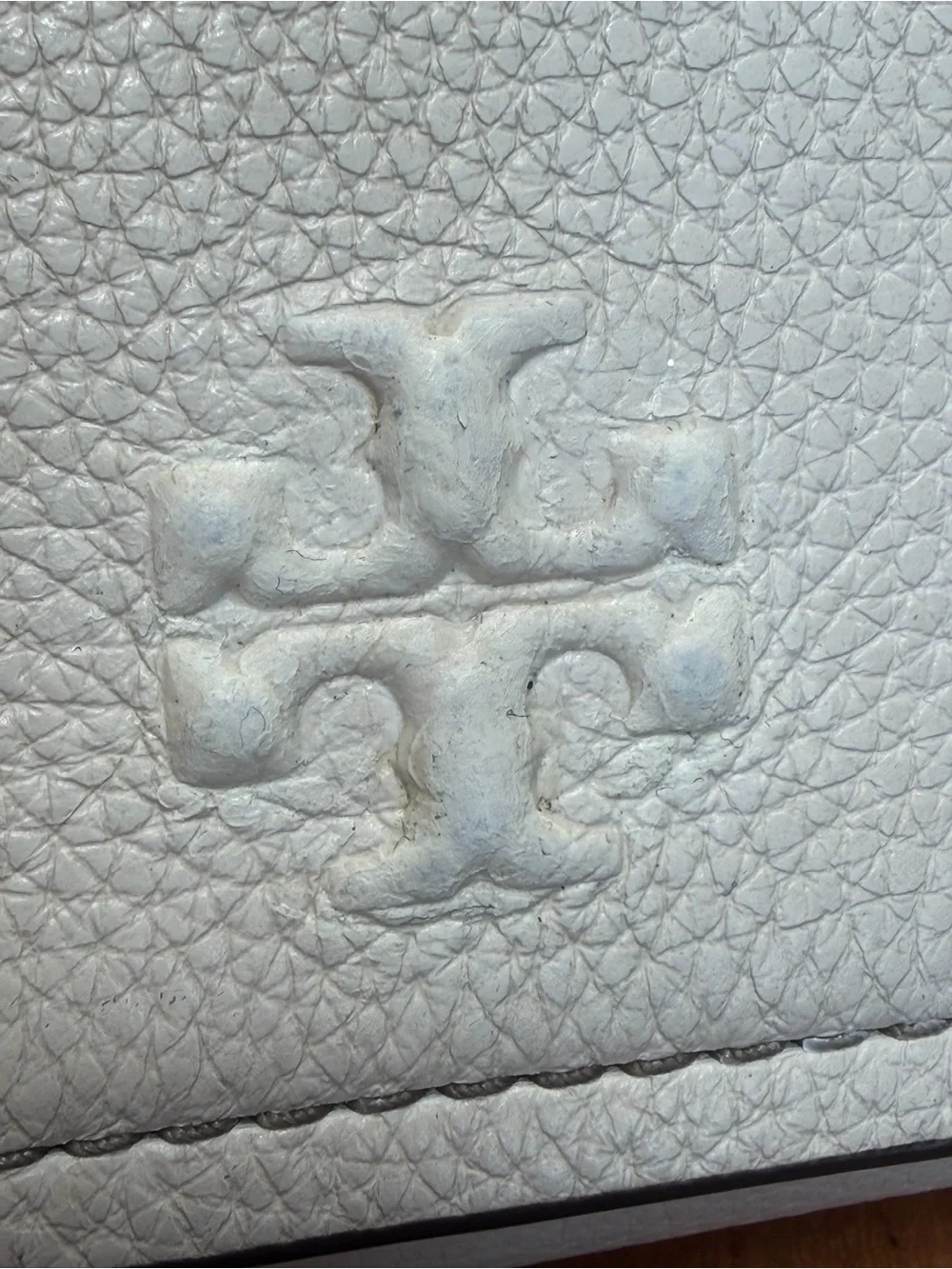 Tory Burch Quiet Luxury Thea Pebbled Leather Flap Crossbody New Ivory